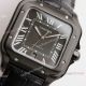 GF Factory Swiss Clone Santos de Cartier Large Model Watch GF 9015 All Black (3)_th.jpg